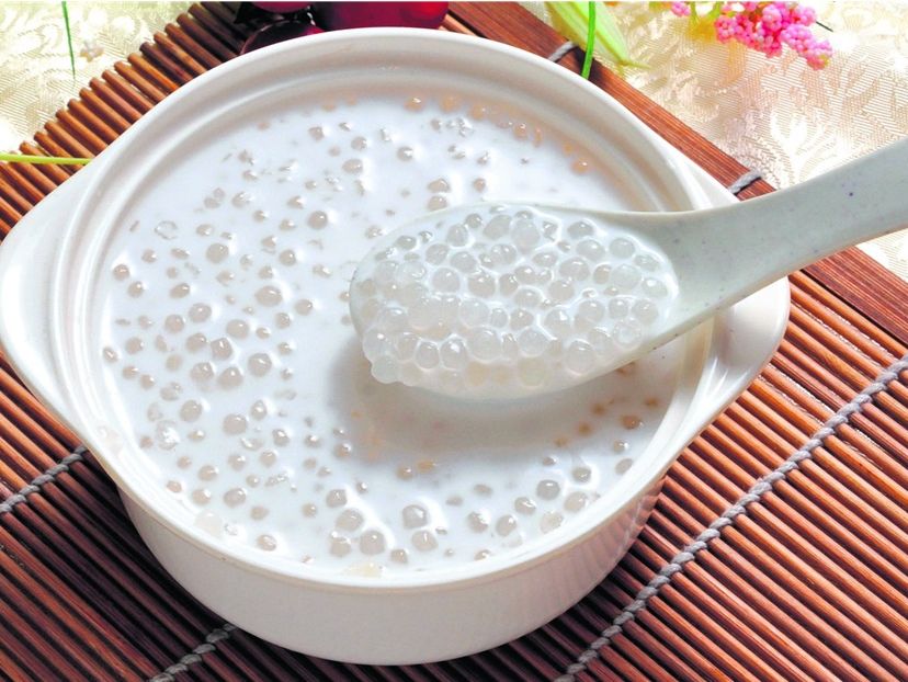 Sa-koo Nam Krathi - TAPIOCA PEARLS WITH COCONUT MILK