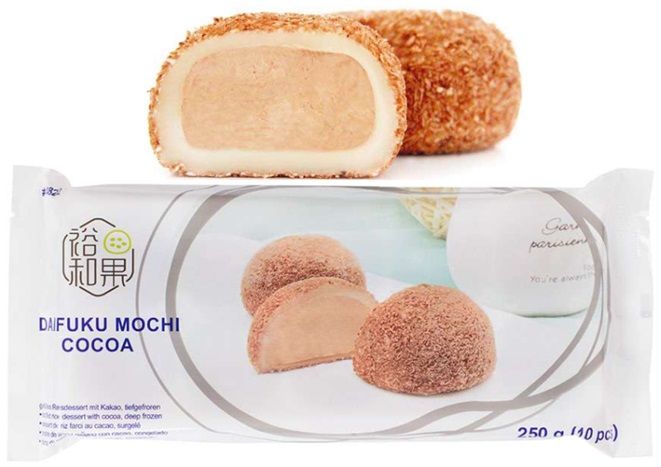 Daifuku Mochi Cocoa 10/25 g - DESERT OD RIŽE PUNJEN KAKAO SLADOLEDOM
