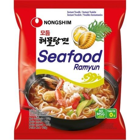 Seafood Ramyun - INSTANT JUHA S PLODOVIMA MORA I TJESTENINOM