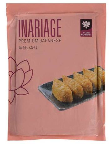 Inariage 8x4, 60/15 g - MARINATED, FRIED TOFU POUCHES