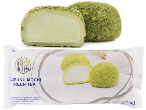 Daifuku Mochi Green Tea 10/25 g - DESERT OD RIŽE PUNJEN SLADOLEDOM OD ZELENOG ČAJA
